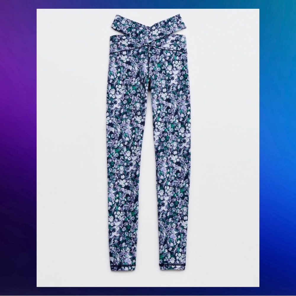 Aerie Offline Floral Leggings NWT